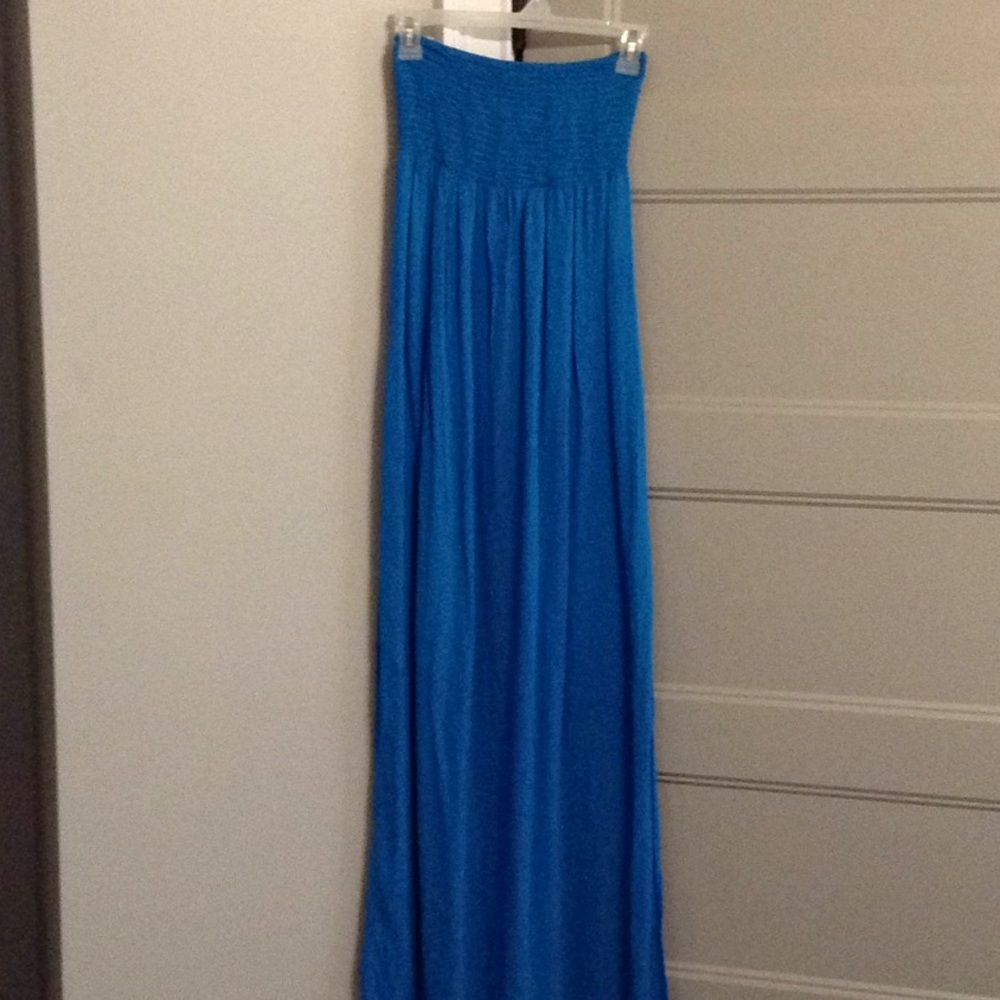 Strapless Maxi Dress